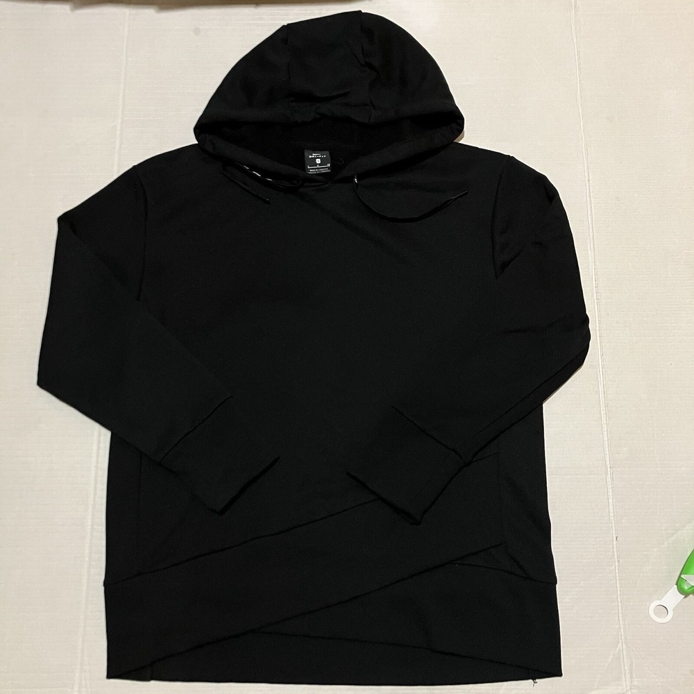 Nike Womens Dri Fit GET FIT Hoodie Training Top‎ Black Small Sweatshirt Jacket